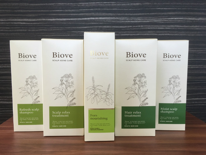 BIOVE　（医薬部外品）　機能性植物成分配合　美しく豊かな髪の為のスキャルプエイジングケア　